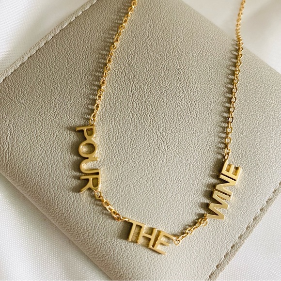 Beer, Wine, Rose and Coffee Necklace - Picture 3 of 8